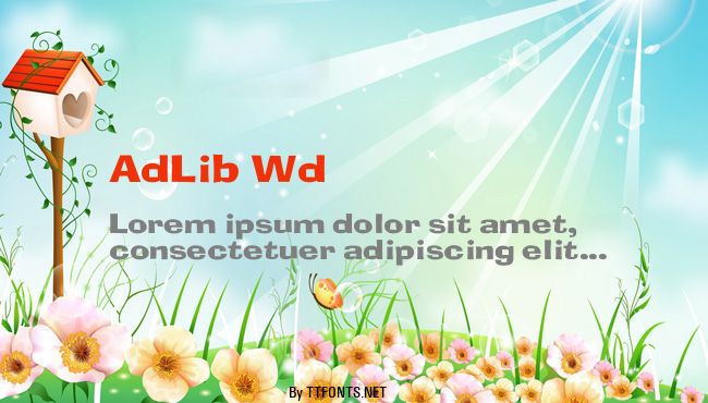 AdLib Wd example